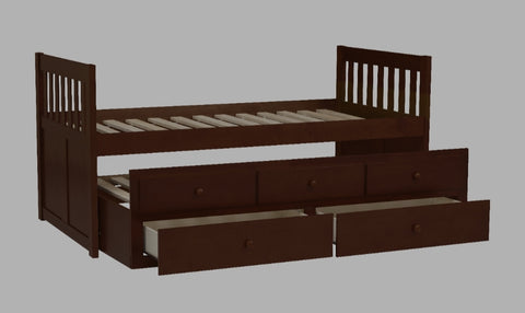 Captains Bed Rowe Twin