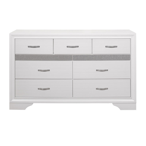 Home Elegance Luster Dresser (white)
